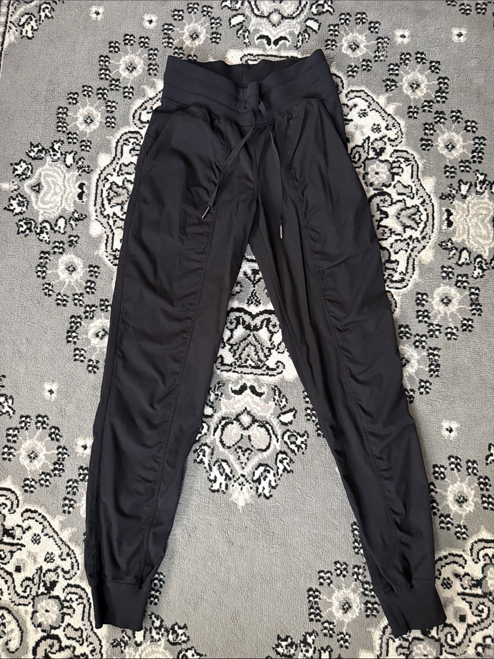 lululemon athletica Black Track Joggers